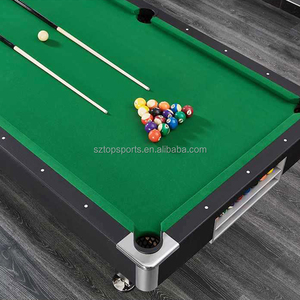 7ft nhà máy Giá gấp hồ bơi bàn bi-a sang trọng nhà bàn ăn với <span class=keywords><strong>MDF</strong></span> đệm xách tay Bán buôn phụ kiện bao gồm - Product Image 5