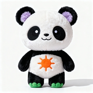 Design ODM Personalizzato di Peluche a Forma di <span class=keywords><strong>Panda</strong></span> Basato su Disegni Forniti - Product Image 5