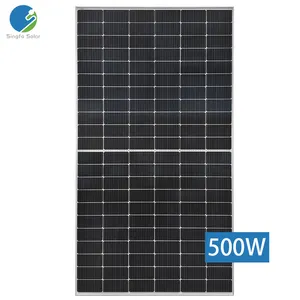 Toptan paneller güneş 500W güneş panelleri güneş enerjisi sistemi ev için 495W