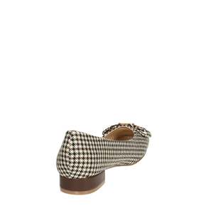 Bailarinas Laura Biagiotti para Mujer, Talla 36, Color Marrón, Diseño de Pata de Gallo, Zapatos Planos - Product Image 3