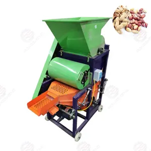 Sgusciatore di arachidi per la rimozione della polvere secondaria efficiente e a risparmio di manodopera
