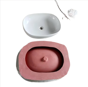 Stampo in Silicone di Alta Qualità <span class=keywords><strong>per</strong></span> Lavandini in Cemento, Stampo Portatile <span class=keywords><strong>per</strong></span> Lavabi da Bagno e Cucina, Stampo <span class=keywords><strong>per</strong></span> Lavandini in <span class=keywords><strong>Ceramica</strong></span> - Product Image 1