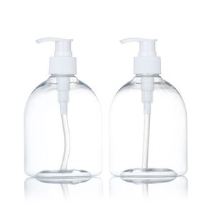 Chai Dầu Gội Dầu Xả Tóc Bằng Nhựa Màu Xanh Dương Màu Xanh Lá Xanh Hổ Phách Đen Trắng Trong Suốt 100Ml <span class=keywords><strong>150Ml</strong></span> 250Ml 500Ml 8Oz 16Oz Có Nắp Đĩa - Product Image 6