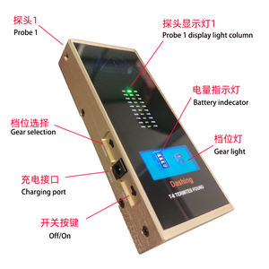 Layar IPS HD 5,0 Inci Monitor Semut Putih Perekam Video Termite Deteksi Microwave - Product Image 4