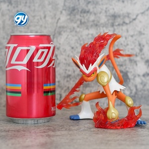 Statuetta Anime Infernape Pikachu Stile Pokémon, Ornamento per Auto, Decorazione per Case del Computer, Regalo da Collezione, Artigianato in Plastica a Tema Animale Domestico - Product Image 5