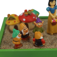 Vente en gros de mini figurines de poupée en résine personnalisées Statue de table d'animation de sable pour décoration de table de jouets pour enfants Bustes