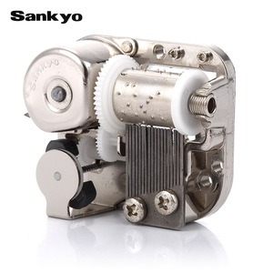 Caja Musical Clásica Sankyo 21SG10NS, Metálica, Plateada, de Cuerda Manual, para Colecci<span class=keywords><strong>ó</strong></span>n, Regalo o Conmemoraci<span class=keywords><strong>ó</strong></span>n - Product Image 4