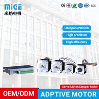 Mige Vente en gros Contrôleur de moteur pas à pas hybride à couple élevé personnalisé Nema 17 avec driver 48V DC 3 phases