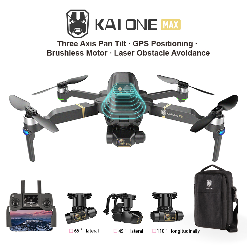 KAI ONE MAX Drone, KAI ONE MAX Three Axis Pan Tilt GPS Positioning Brushless