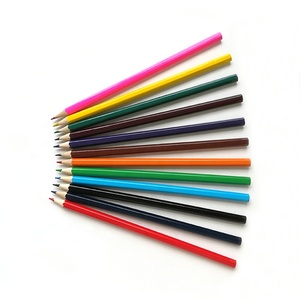 Pensil Warna Grosir EN71 ASTM/FSC Poplar Logo Kustom Pensil Kayu Pensil Warna Air Set Lapiz - Product Image 3