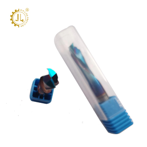 1/4 inch Nano tráng cuối nhà máy nén Carbide <span class=keywords><strong>Router</strong></span> bit xoắn ốc Bộ định tuyến bit lên downcnc nén bit 3/8 - Product Image 3