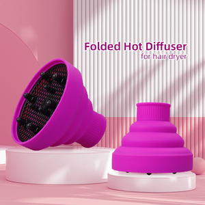 Difusor de Silicona Morado para Secador de Pelo, Accesorio para Secadores de Pelo - Product Image 3