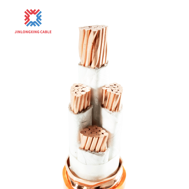 YTTWY MI Fire Resistant Cable Fire Survival Corrugated Copper Sheath LSZH Mineral Insulated Electric Cable
