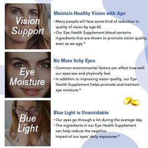 OEM مجموع العين كبسولات سوفتجيل معقدة مع لوتين التوت <span class=keywords><strong>Zeaxanthin</strong></span> لدعم الرؤية الصحية للعين تقليل إجهاد العين التعب - Product Image 5