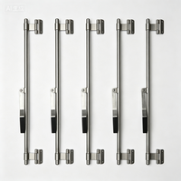 Kit complet de serrures de porte de conteneur avec support de porte coulissante, longueur personnalisée, pour camionnette et remorque de fret