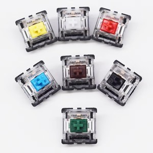 GATERON KS 8 Yeşil Tıklamalı Mekanik Klavye Anahtarları, Sıcak Değiştirilebilir DIY Özel Oyun Klavyeleri için Stabil Şaftlı - Product Image 5