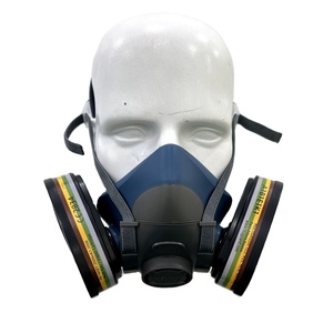 Hochwertiger, komfortabler Schutz gegen Verschmutzung Organische <span class=keywords><strong>Gas</strong></span>-Dampfsäure-<span class=keywords><strong>Gas</strong></span> filter box Austauschbare Sprühfarben-Gasmaske - Product Image 1