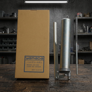 Yamada Manual Grease Gun Model Ch-400 Steel Industrial <b>Hand</b> <b>Tool</b> Made In Japan - Product Image 3