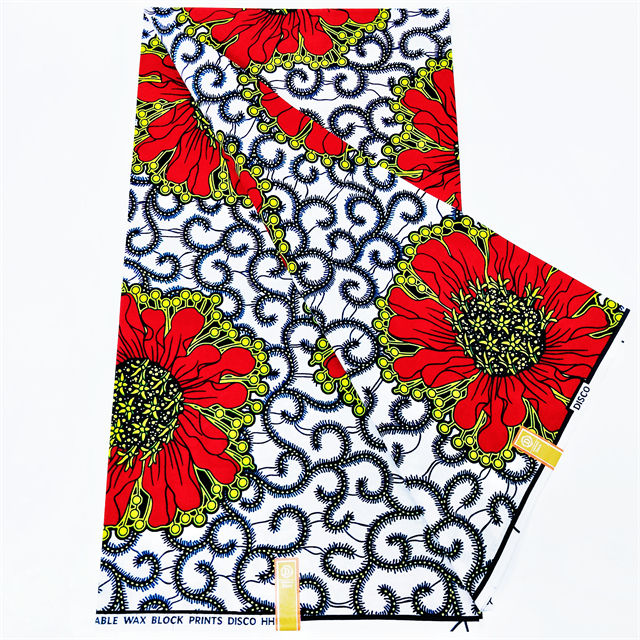 Pattern ImprimÃ© Africain Wax New 100% Cotton Print Fabric