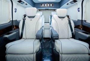 Siège de véhicule commercial haut de gamme, neuf, pour caravane, jet van, avec fonction massage et charge USB pour Alphard Sprinter - Product Image 3