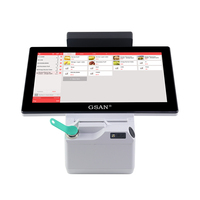 OEM moderne 11.6 ''tout en un POS matériel écran tactile machine de commande point de vente terminal de paiement caisse enregistreuse à vendre