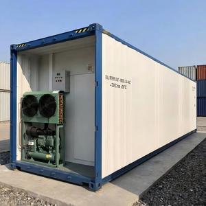 Suministro Directo <span class=keywords><strong>de</strong></span> Fábrica: Contenedor Refrigerado <span class=keywords><strong>de</strong></span> 20FT/40FT, Cámara Frigorífica Móvil para Almacenamiento <span class=keywords><strong>de</strong></span> Mariscos y Carne - Product Image 1