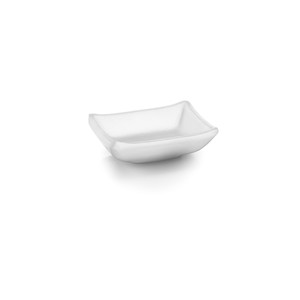 Mini plato rectangular blanco para salsa, bandeja pequeña para servir salsa de soja - Product Image 1