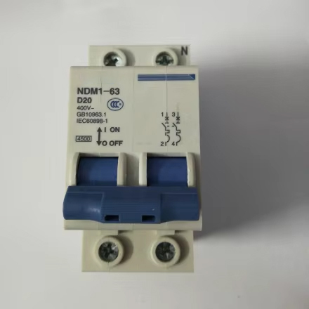 Brand New Nader Original Genuine Miniature Circuit Breaker  NDM1-63D20/2 20A2P Nader Switch