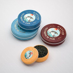 Food Grade Aluminum Jar Metal Cans for Caviar Eco-Friendly Non Rust Aluminum Container Box - Product Image 3