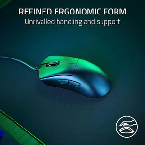 Souris de jeu filaire <span class=keywords><strong>Razer</strong></span> <span class=keywords><strong>DeathAdder</strong></span> <span class=keywords><strong>V3</strong></span> USB, 59g, ultra-légère, ergonomique, pour droitiers, Focus Pro 30K, optique, en stock - Product Image 3