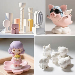 วัสดุหล่อโพลียูรีเทนแบบน้ำ Eco-Resin สำหรับงาน DIY ชุดเรซิ่น Jesmonite OSBORN แบบผงและของเหลวสองส่วน น้ำหนัก 1.3 กก. - Product Image 6