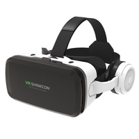 HD Personal Cinema 3D VR box avec casque de haute qualité peut profiter de films et jeux 3D Lunettes VR