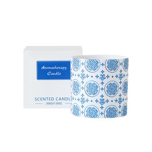 เทียนหอมจากขี้ผึ้งถั่วเหลืองแบบเบา ขายส่ง ของขวัญวันเกิด วันดีวาลี วันพ่อ ดีไซน์วินเทจนอร์ดิก ปลอดสารพิษ ช่วยให้อากาศสดชื่น - Product Image 6