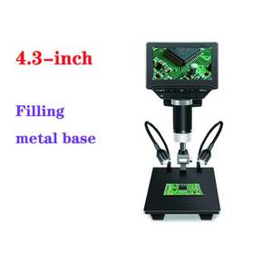 New4.3インチ高解像度ポータブル電子顕微鏡1000Xデジタル拡大鏡携帯電話メンテナンス機能 - Product Image 5