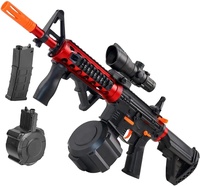 Nouveau M4A1 92CM Blaster à Gel Électrique, Mode Automatique et Manuel, Blaster à Gel pour Activités Extérieures, Jeux de Tir en Équipe