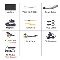 Lecteur multimédia de voiture Android 12 2 Din 7 pouces, Aux Usb Wifi Bt universel, autoradio GPS, 1+16G pour Pioneer