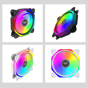 Ventilador de ordenador Lovingcool <span class=keywords><strong>Pc</strong></span> RGB 6 pines 120mm ventiladores de refrigeración <span class=keywords><strong>PC</strong></span> RGB 12CM ventilador enfriador de aire para <span class=keywords><strong>PC</strong></span> de juegos - Product Image 5