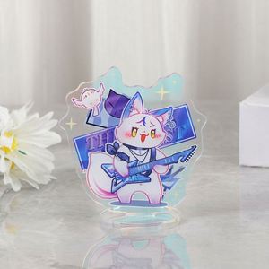 Porte-clés pendentif transparent personnalisé créatif, figurines publicitaires en forme humaine sur le thème des stars d'anime - Product Image 1