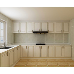 Meubles de cuisine chinois sur mesure, armoires de cuisine en bois de noyer <span class=keywords><strong>à</strong></span> <span class=keywords><strong>vendre</strong></span> - Product Image 4