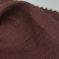 Tissu en toile de chanvre tissé 50% chanvre 50% lin 215GSM, tissu naturel coloré adapté aux vêtements, sacs et artisanat