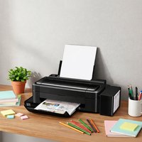 Imprimante photo jet d'encre de bureau A4 L130 L310 4 couleurs à sublimation thermique, imprimante jet d'encre 4 couleurs à encre colorée pour Epson, idéale pour la maison et le bureau