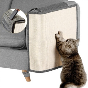 Natürliche Sisal Moderne Langlebige Umweltfreundliche 2-Stufige Faltbare Katzen-Kratzmatte Sofa-/<span class=keywords><strong>Couch</strong></span>-/Stuhl-Möbelschutz Allzweck - Product Image 3