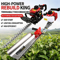 Débroussailleuse multifonctionnelle à essence 2 temps pour jardin, outils de coupe pour gazon et arbres à thé