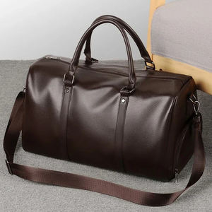 New Style Waterproof Unique Color <b>Leather</b> <b>Duffel</b> <b>Bags</b> Luxury Men Large Capacity Portable Design Style Duffle <b>Bags</b> - Product Image 4