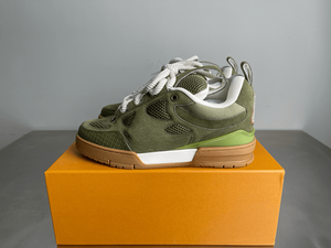 Trainer Chunky Lace Up Casual <b>Sneakers</b> with Mesh Vents and Supportive Heel Counter Versatile Footwear for Daily Errands - Product Image 2