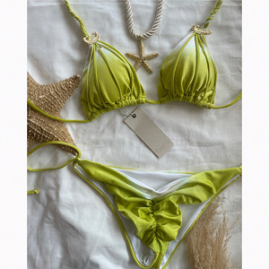 Conjunto <span class=keywords><strong>de</strong></span> Bikini Brillante <span class=keywords><strong>para</strong></span> <span class=keywords><strong>Mujer</strong></span> TW con Vendaje Traje <span class=keywords><strong>de</strong></span> <span class=keywords><strong>Baño</strong></span> Push Up Bikinis 2025 Traje <span class=keywords><strong>de</strong></span> <span class=keywords><strong>Baño</strong></span> Sexy <span class=keywords><strong>para</strong></span> <span class=keywords><strong>Mujer</strong></span> Ropa <span class=keywords><strong>de</strong></span> <span class=keywords><strong>Baño</strong></span> - Product Image 2