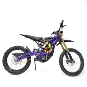 Moto tout-terrain en aluminium avec fourche Rockshox, contrôleur intégré, pour Light X 60V 40AH LBX 75KM/H - Product Image 1