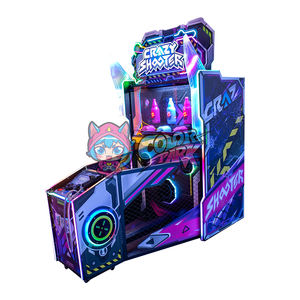 <span class=keywords><strong>Machine</strong></span> de jeu d'arcade de tir à la bière Crazy Shooter Colorful Park, à monnayeur, pour un joueur, avec fonction de pointage - Product Image 3