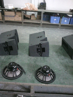 Sistema de Line Array Activo Profesional de Madera con Altavoz de Neodimio de 12 Pulgadas y 800W para Escenario y Audio Profesional