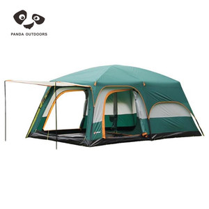 Carpas de Glamping de Lujo para Exteriores, Precio de Fábrica, Impermeables, Amplio Espacio, Dos Habitaciones, Una Sala de Estar, Carpa Familiar para Campamento - Product Image 1